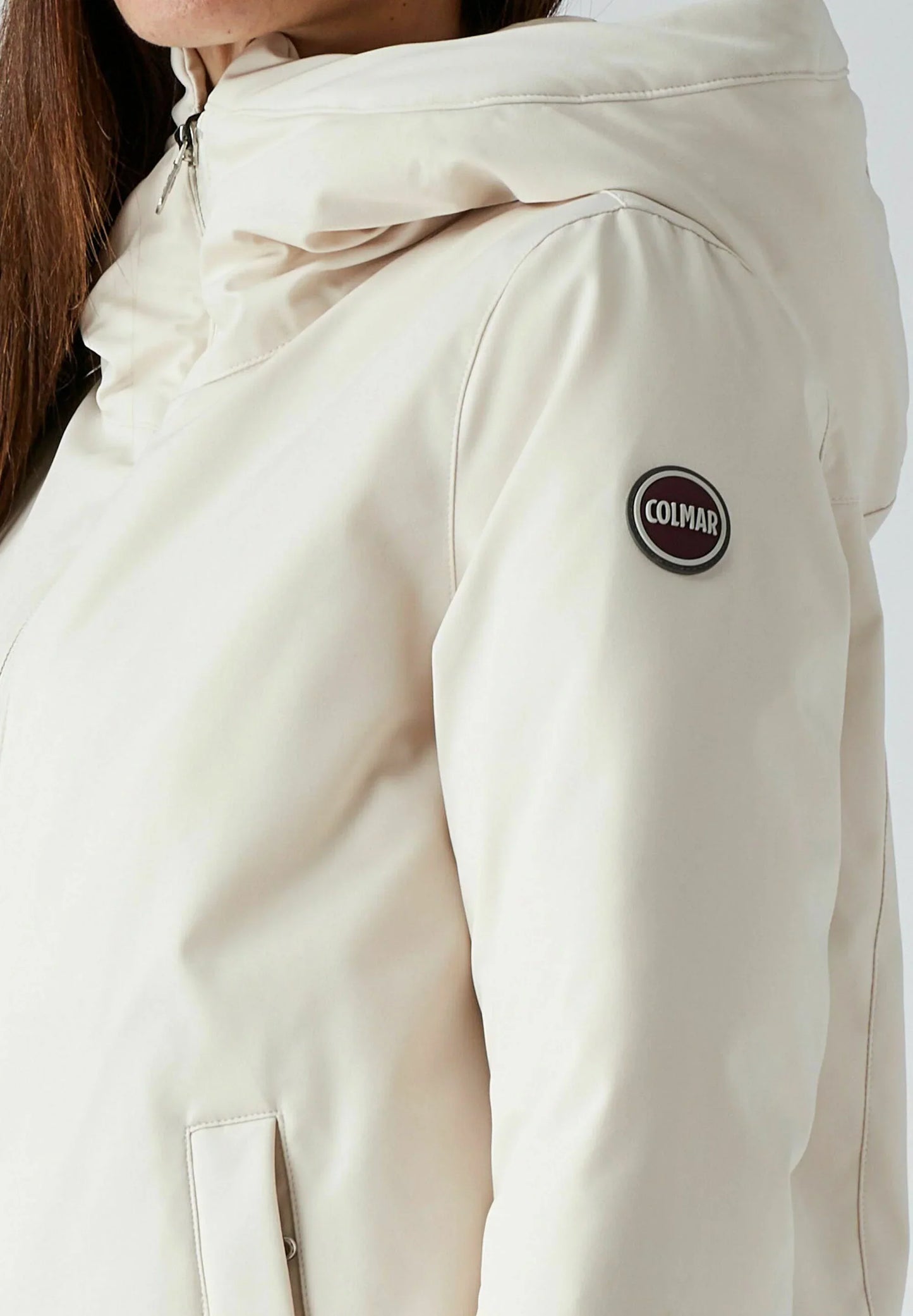 COLMAR DONNA BIANCO IMPERMEABILE