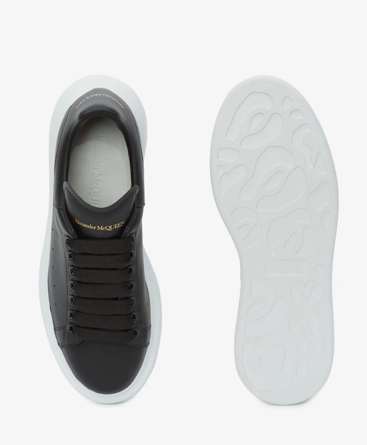 ALEXANDER MCQUEEN NERA CON SUOLA BIANCA