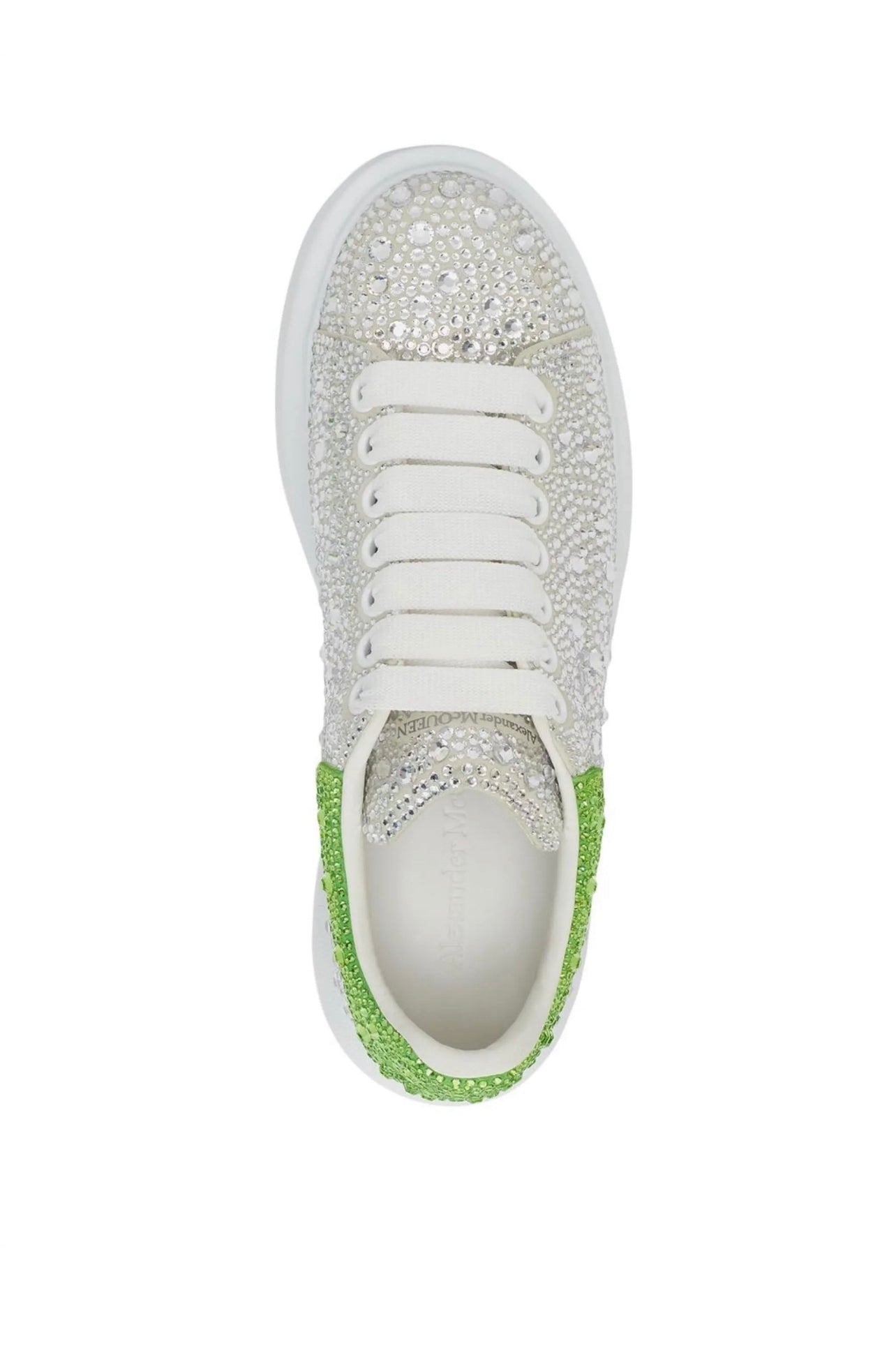 ALEXANDER MCQUEEN STRASS VERDE