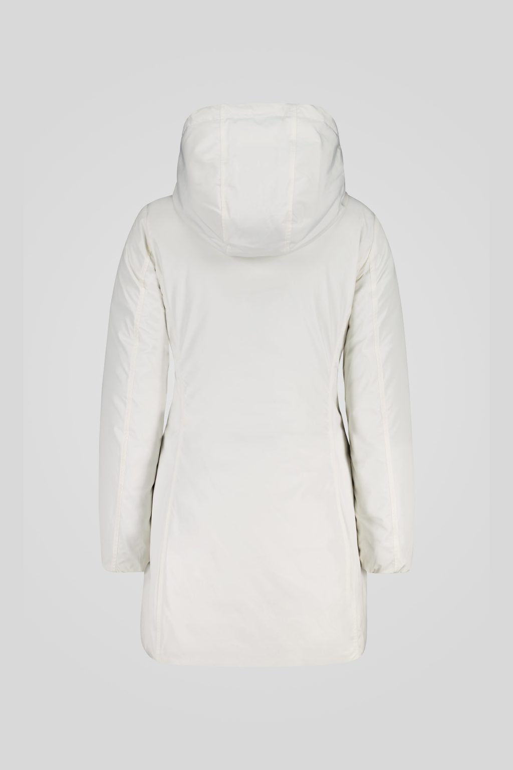 Piumino Ciesse lungo nero/bianco reversibile