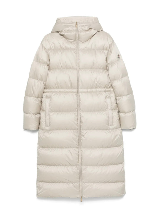 GUBBINO MONCLER DONNA LUNGO BIANCO