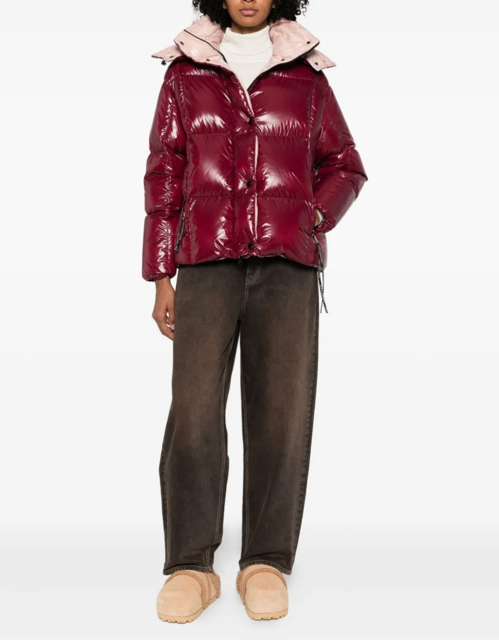 GUBBINO MONCLER DONNA ROSSO