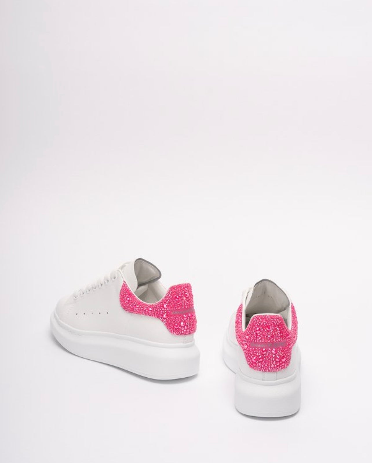 ALEXANDER MCQUEEN CON STRASS ROSA