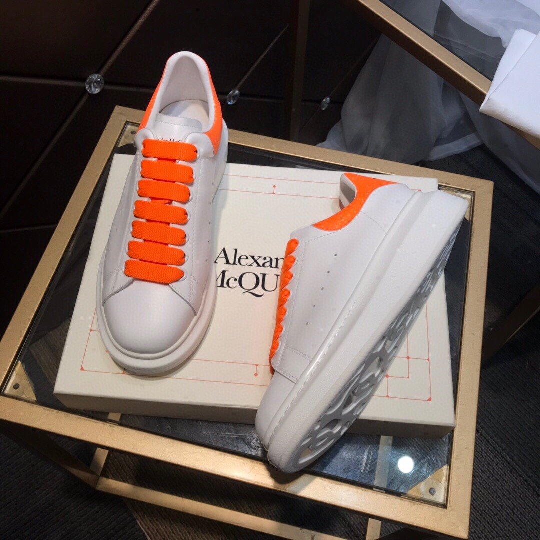 ALEXANDER MCQUEEN BIANCHE E ARANCIO