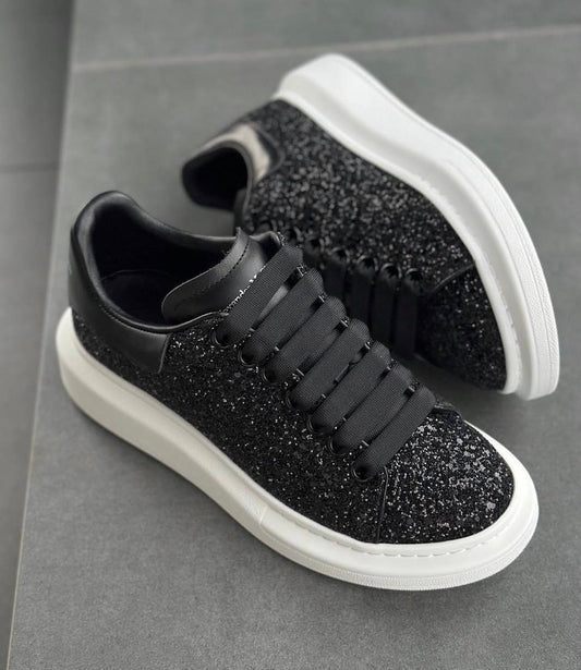 ALEXANDER MCQUEEN CON BRILLANTINI NERA