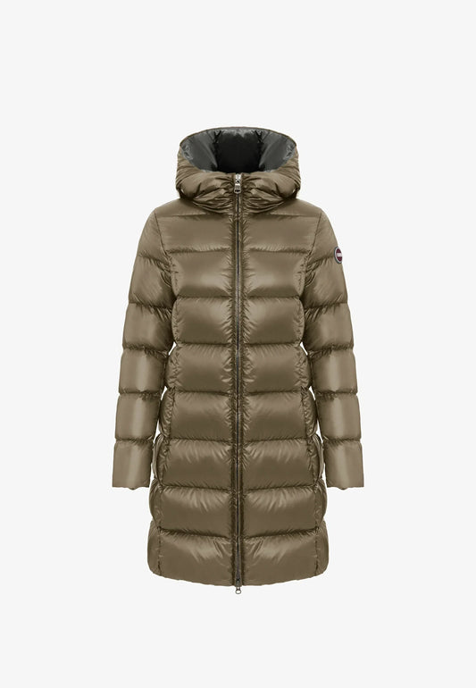 COLMAR DONNA VERDE LUNGO CON CAPPUCCIO