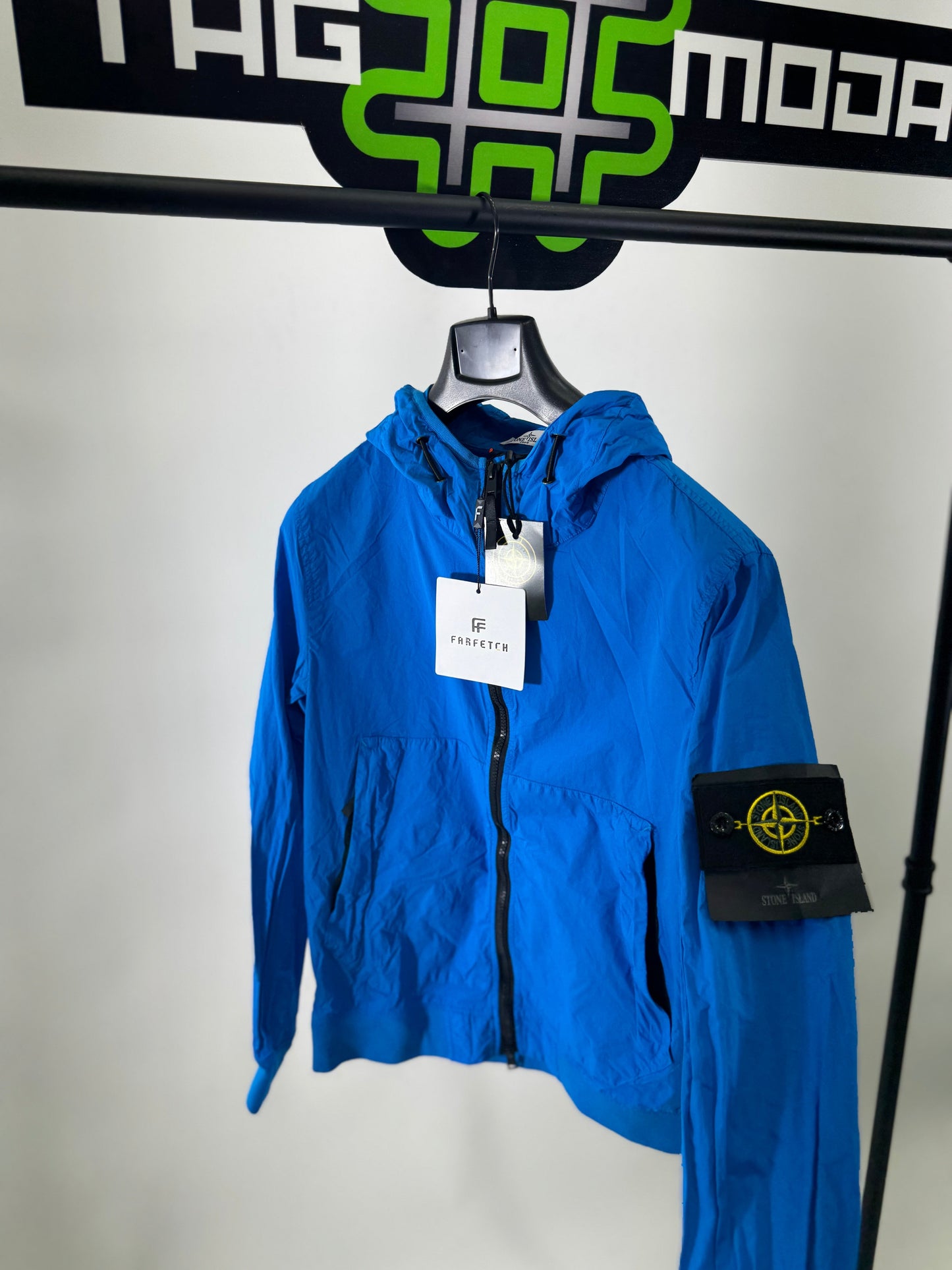 Giacca Stone Island - Blu Primaverile