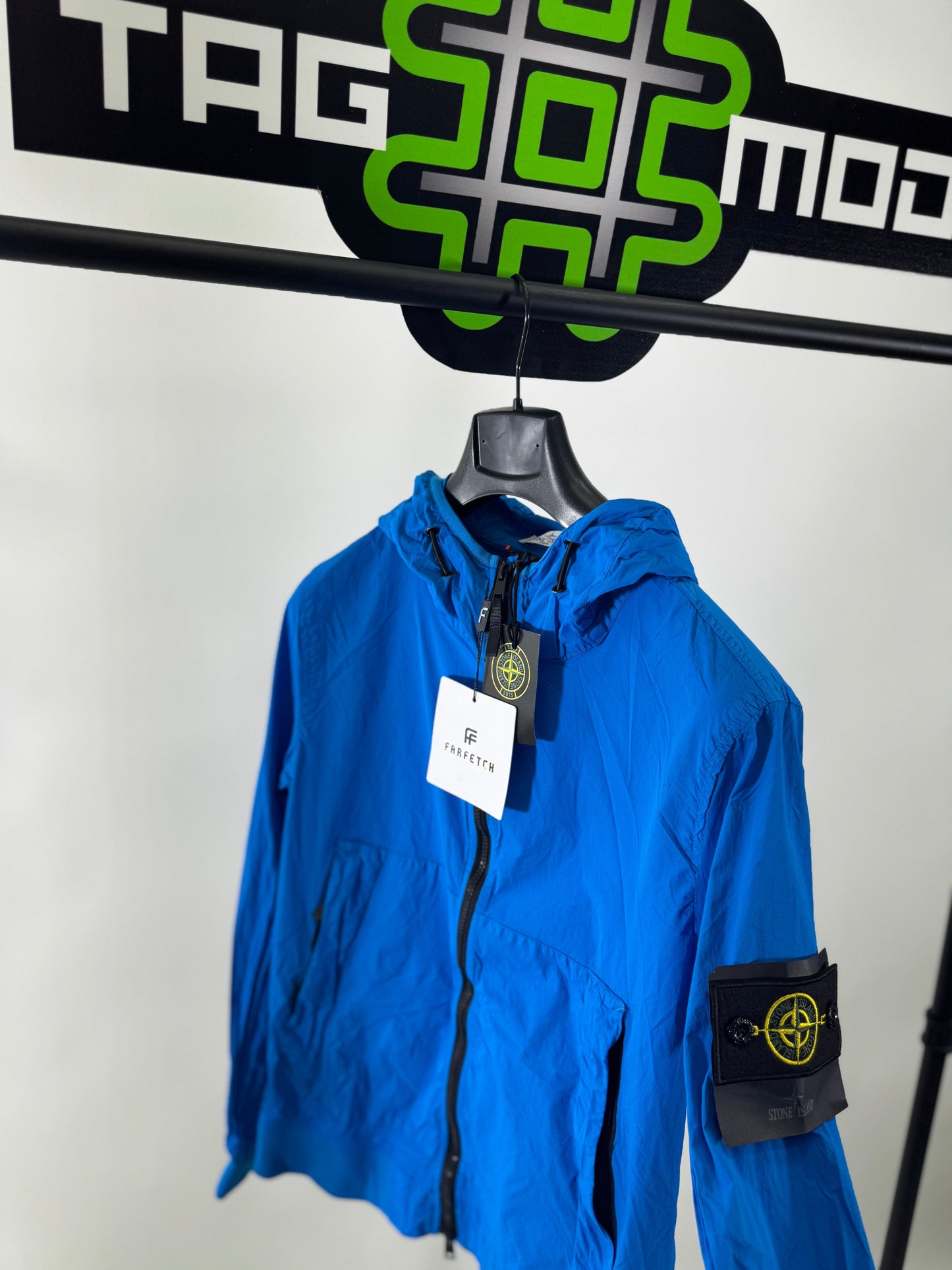 Giacca Stone Island - Blu Primaverile