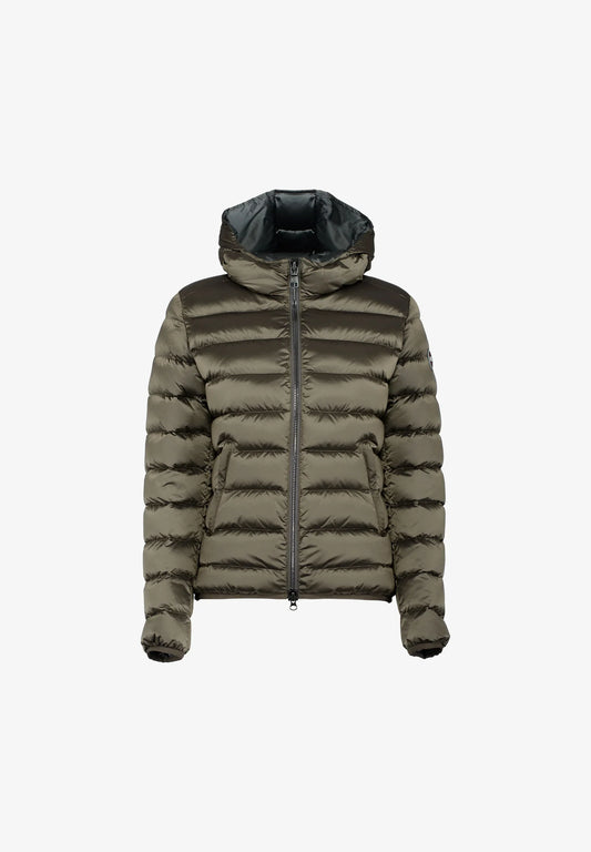 COLMAR DONNA CORTO VERDE CON CAPPUCCIO