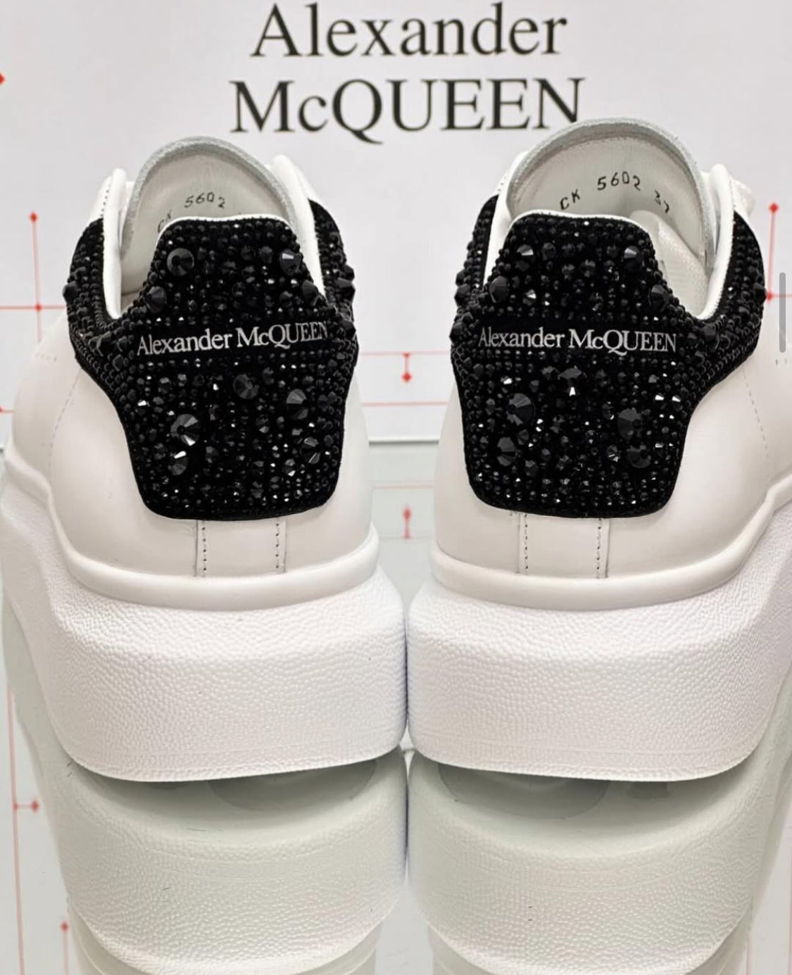 ALEXANDER MCQUEEN CON STRASS ASSORTITE
