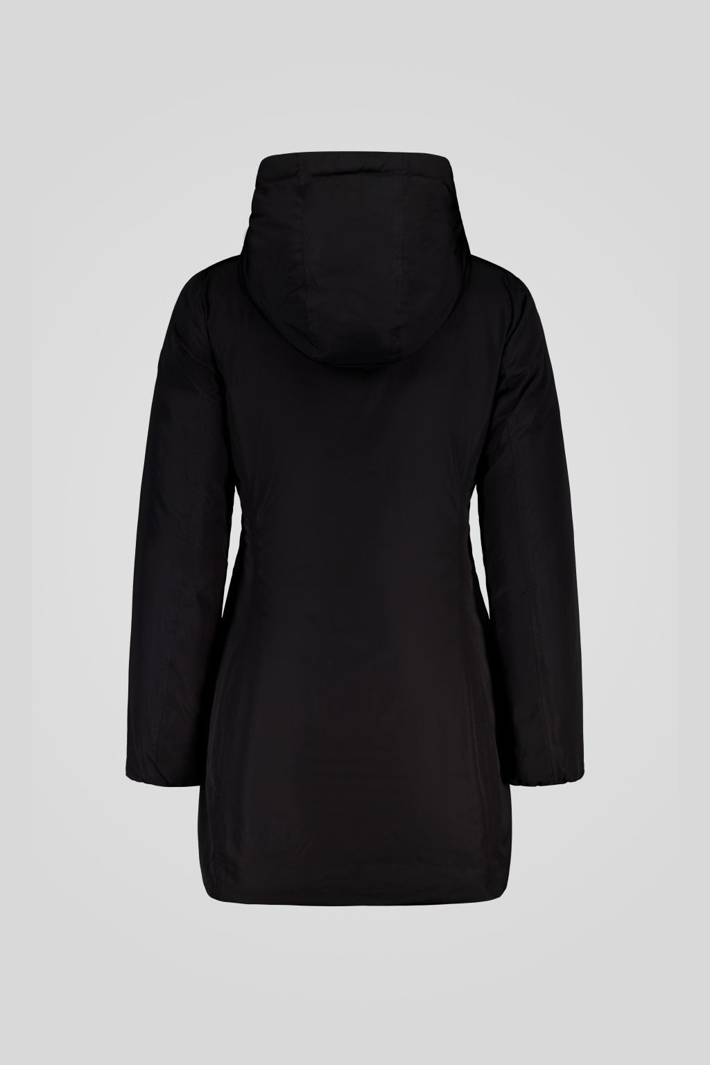 Piumino Ciesse lungo nero reversibile