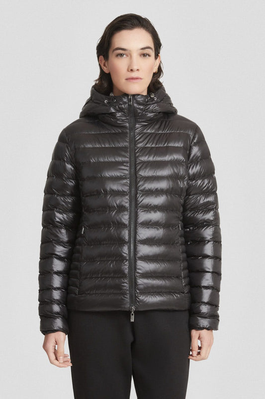 Piumino Ciesse corto nero reversibile